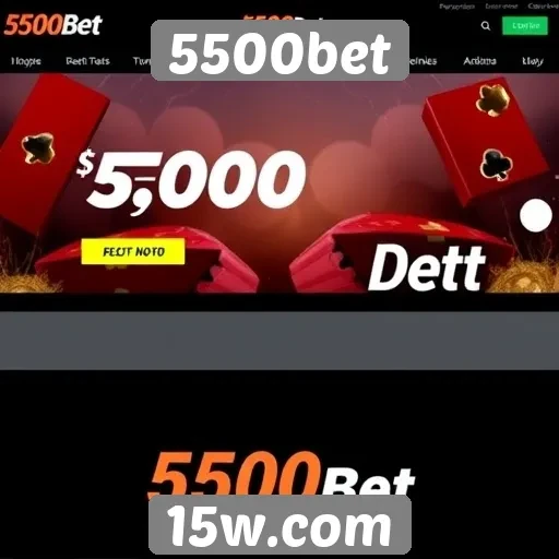 Recursos e funcionalidades do site 5500bet