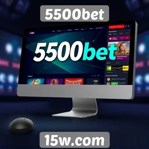 Interface do usuário e experiência no site 5500bet
